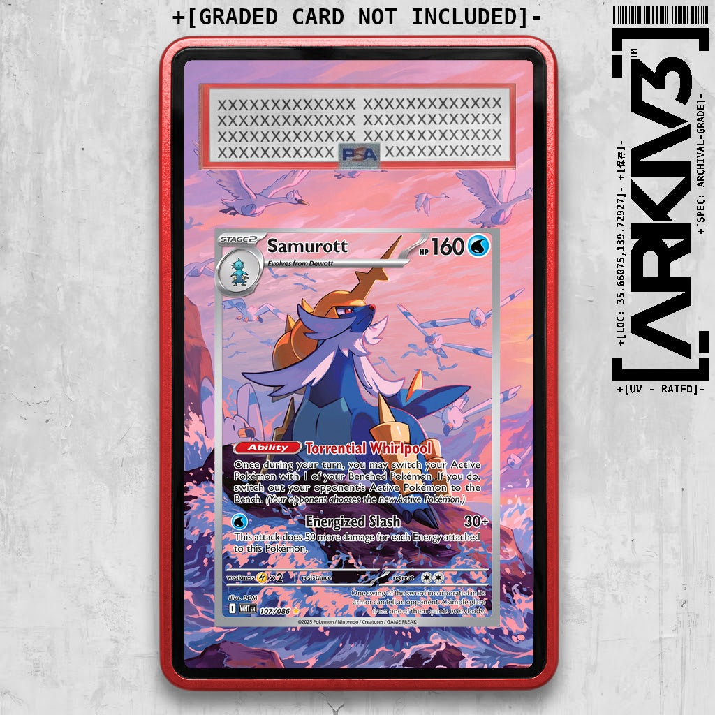 ARKIV3 PSA graded front - Red