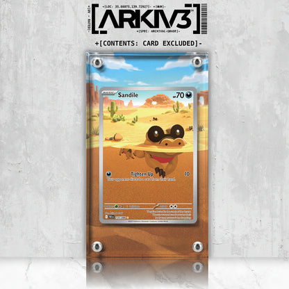 [UNIT: 135/86] // Sandile Extended Art Display Case - Raw