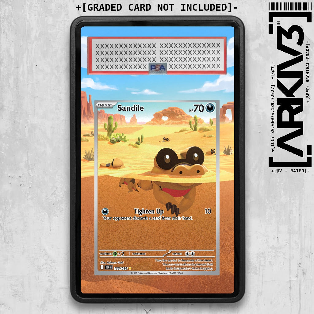 ARKIV3 PSA graded front - Black