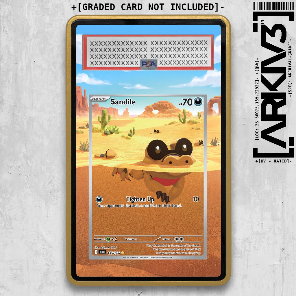 ARKIV3 PSA graded front - Gold