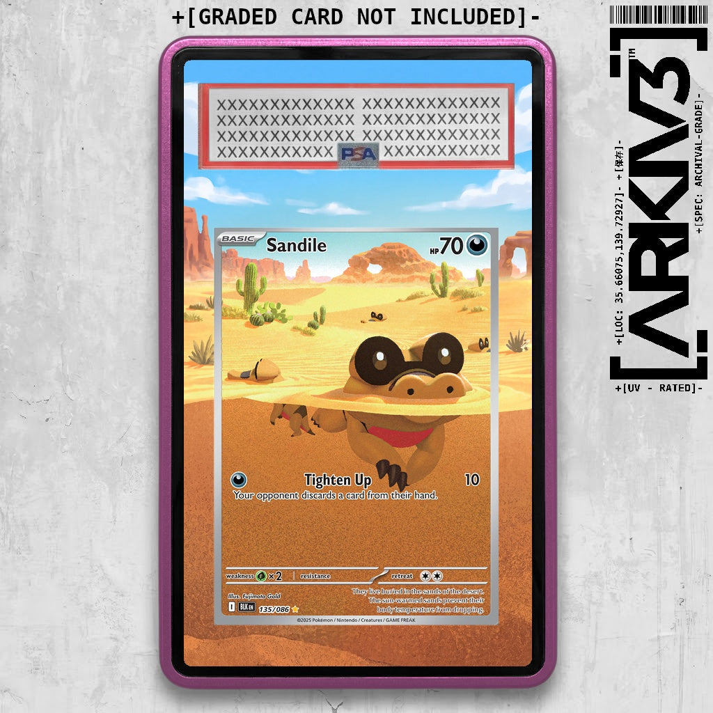 ARKIV3 PSA graded front - Purple