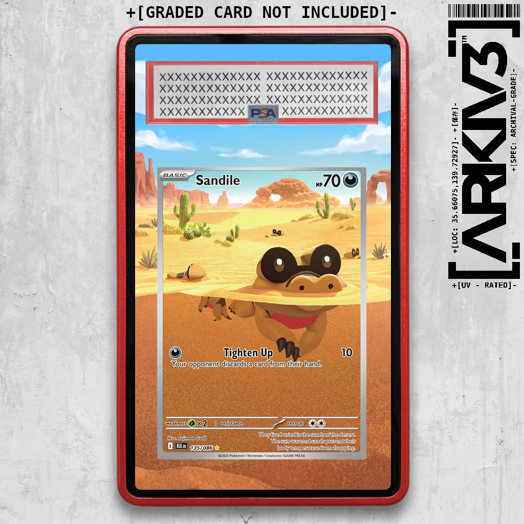 ARKIV3 PSA graded front - Red