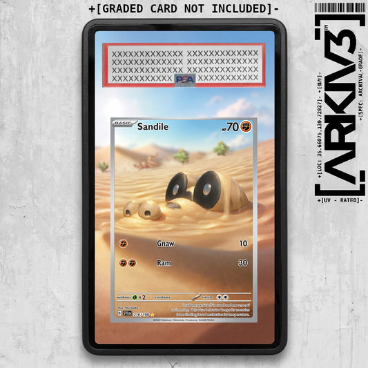 ARKIV3 PSA graded front - Black