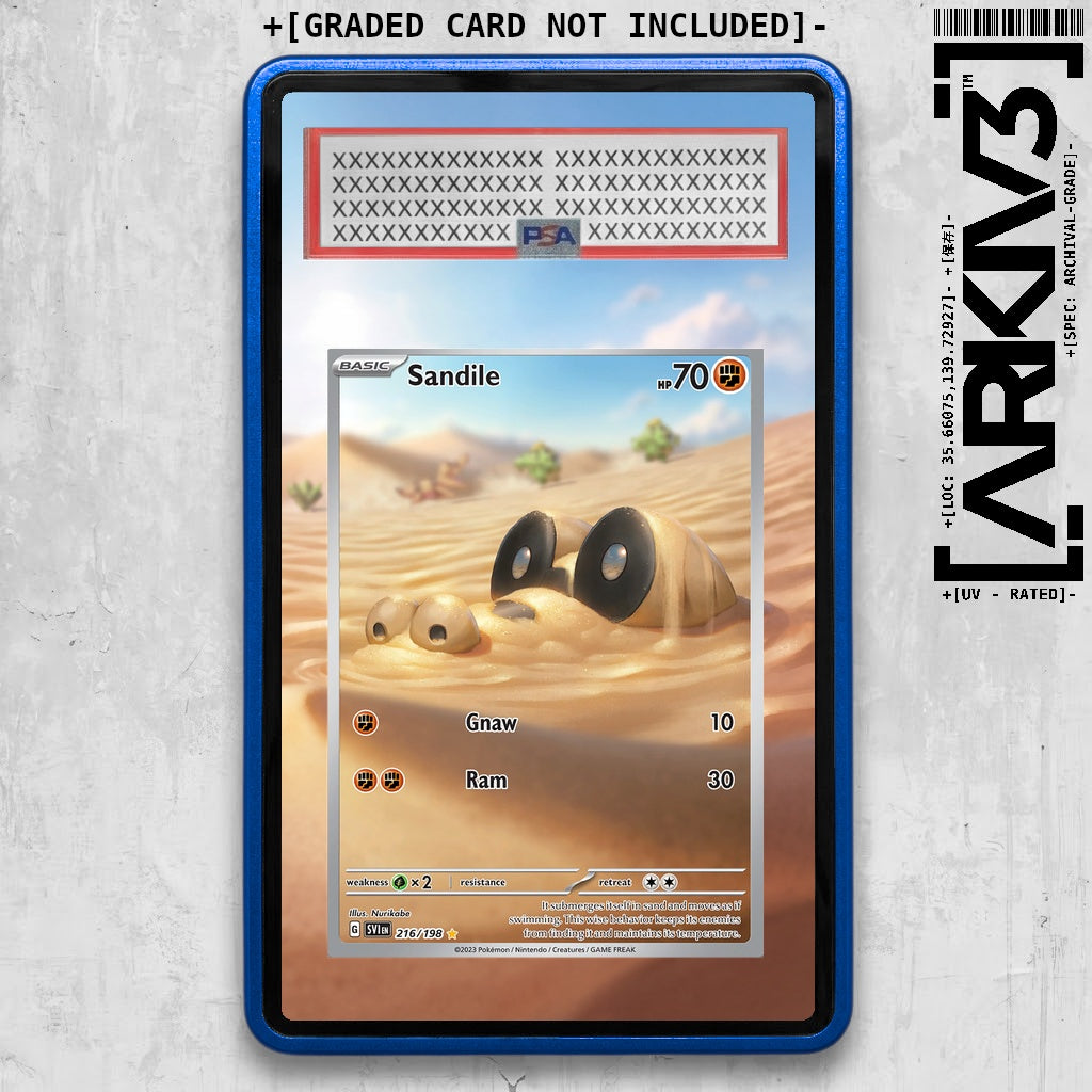 ARKIV3 PSA graded front - Blue