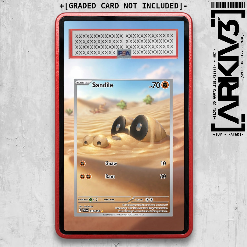 ARKIV3 PSA graded front - Red