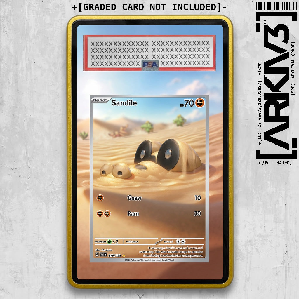 ARKIV3 PSA graded front - Yellow