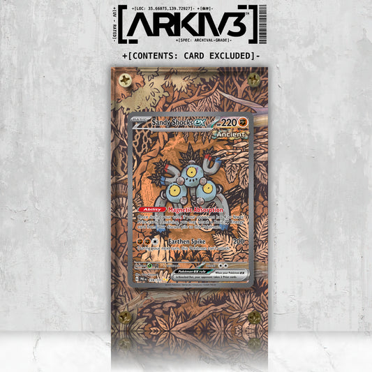 [UNIT: 159/131] // Sandy Shocks ex Extended Art Display Case - Raw
