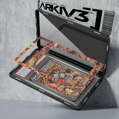 ARKIV3 PSA graded exploded mockup