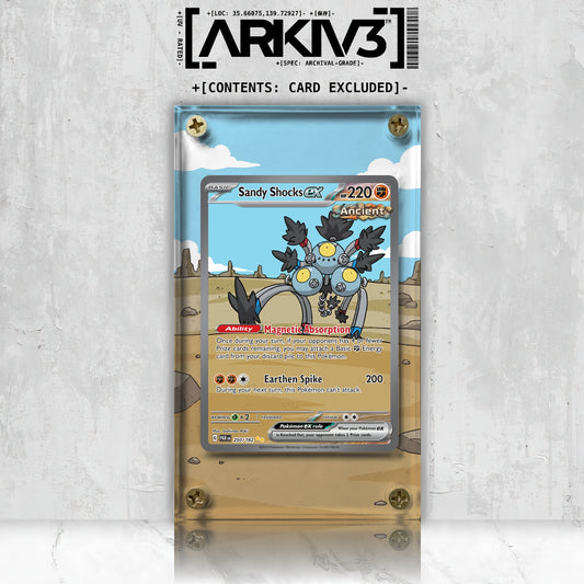 [UNIT: 250/182] // Sandy Shocks ex Extended Art Display Case - Raw