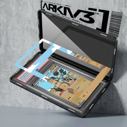 ARKIV3 PSA graded exploded mockup