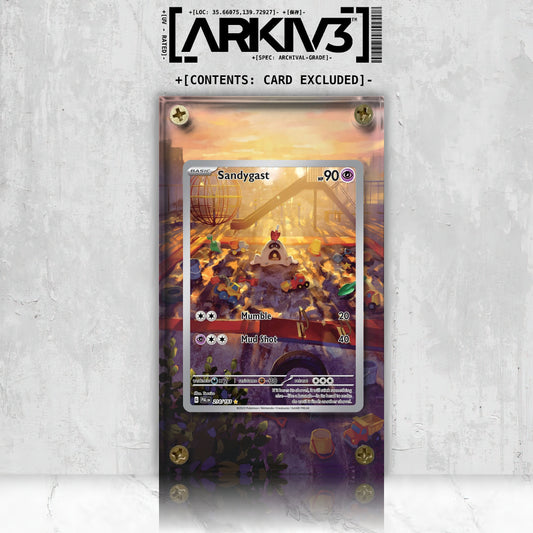 [UNIT: 214/193] // Sandygast Extended Art Display Case - Raw