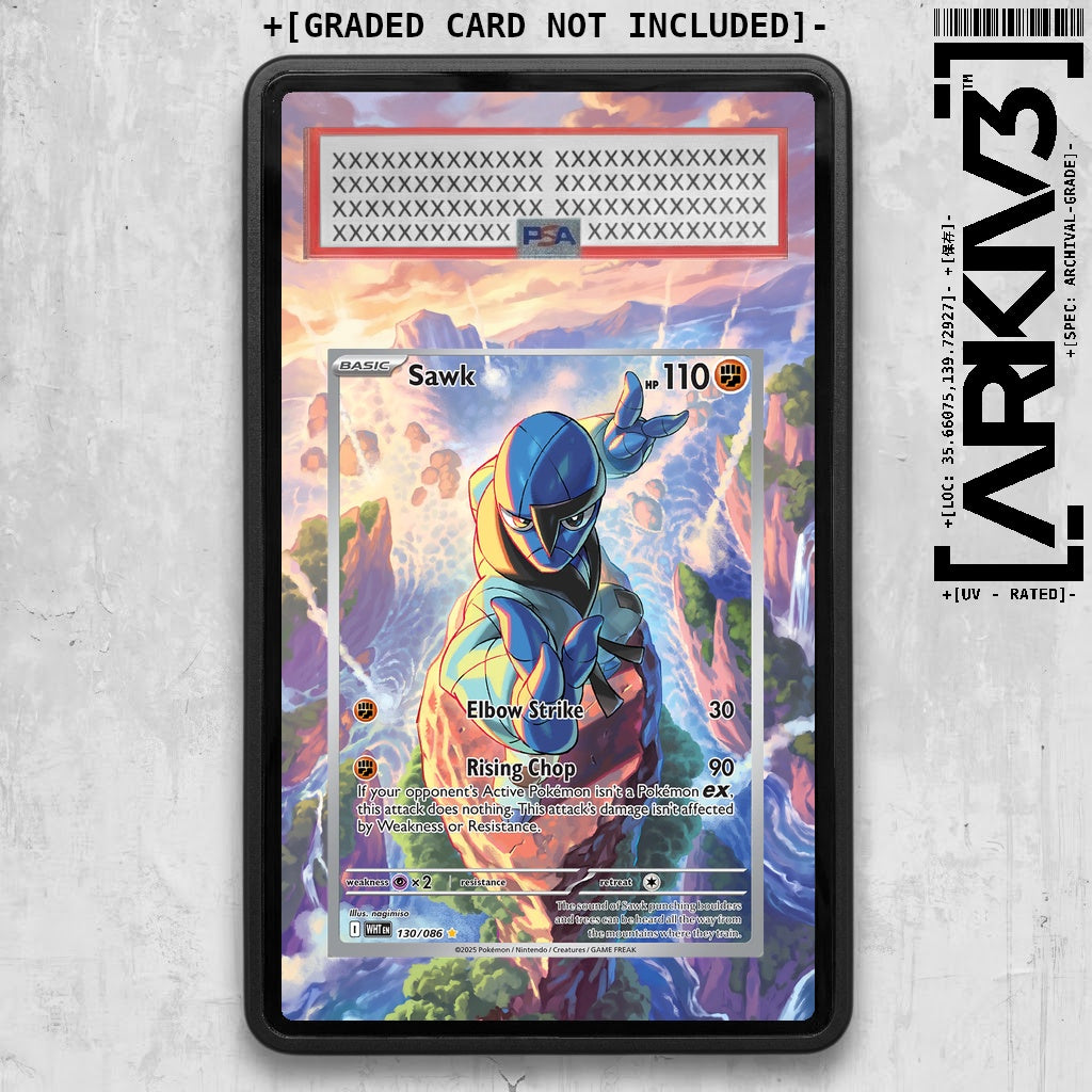 ARKIV3 PSA graded front - Black
