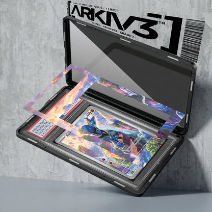 ARKIV3 PSA graded exploded mockup