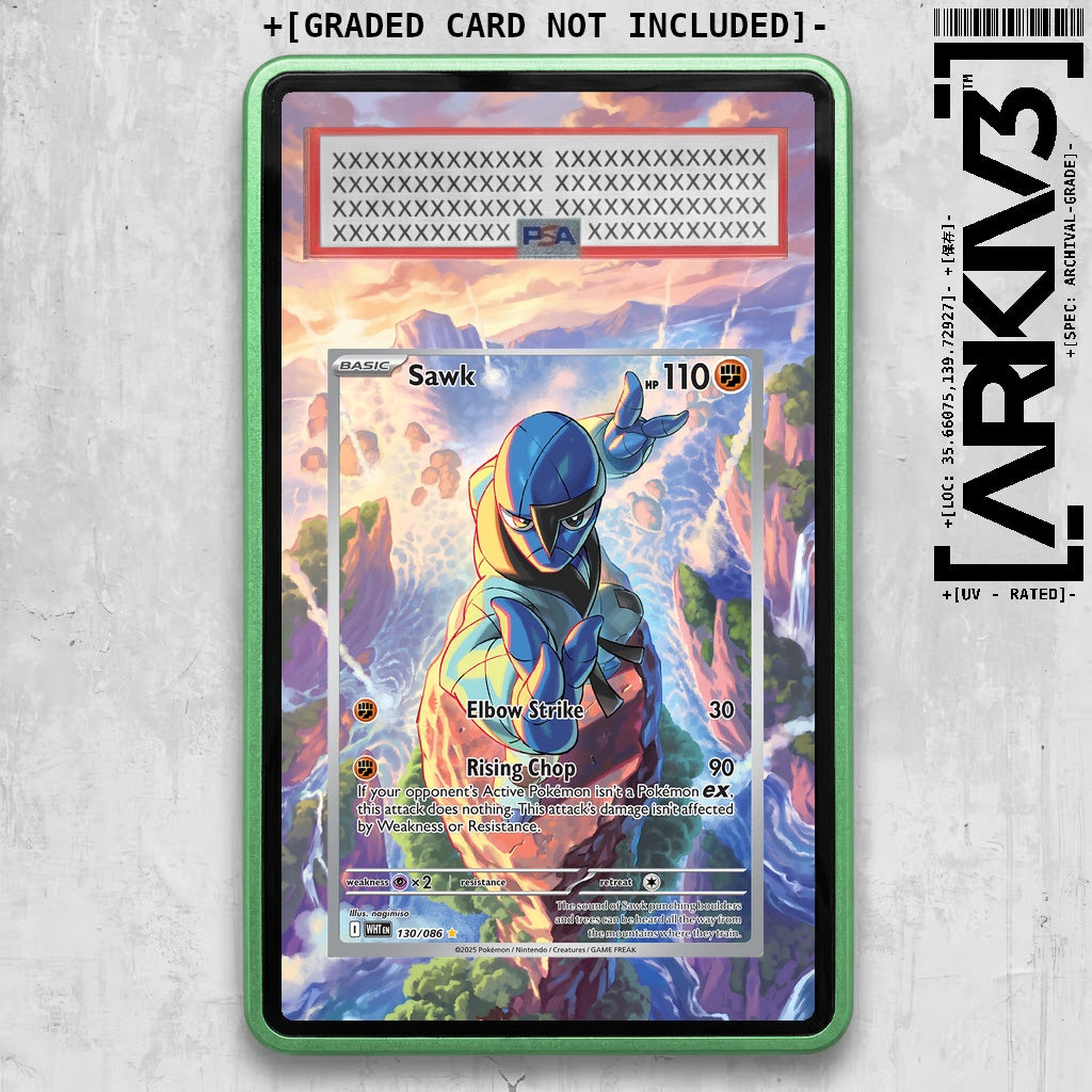 ARKIV3 PSA graded front - Green