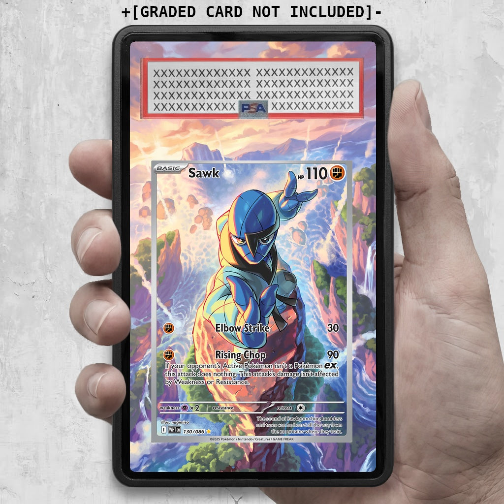 ARKIV3 PSA graded hand mockup