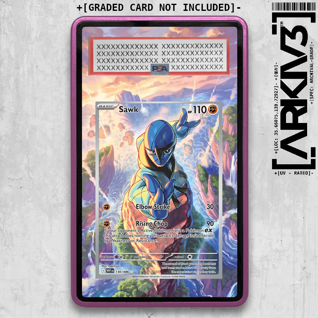 ARKIV3 PSA graded front - Purple