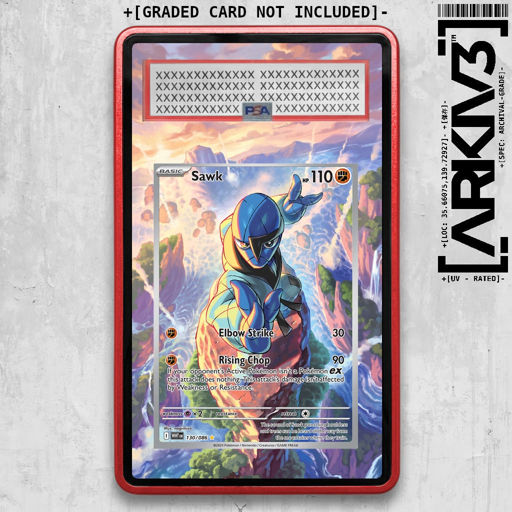 ARKIV3 PSA graded front - Red