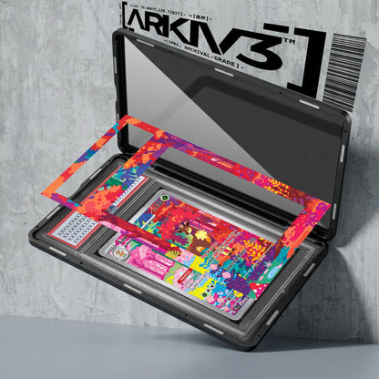 ARKIV3 PSA graded exploded mockup