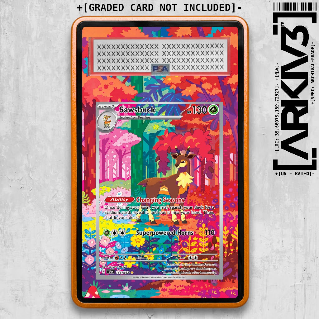 ARKIV3 PSA graded front - Orange