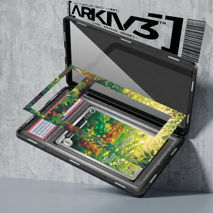 ARKIV3 PSA graded exploded mockup