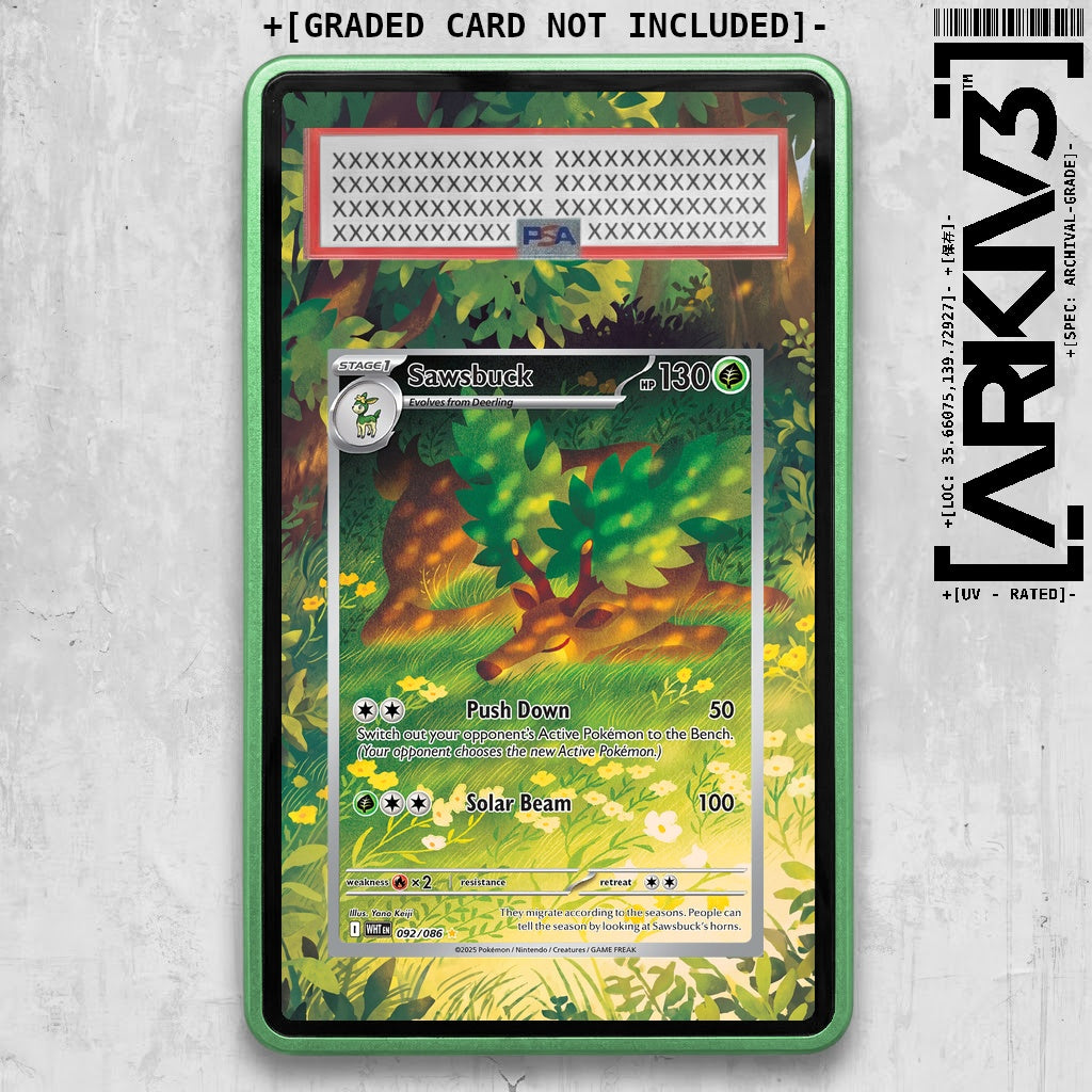 ARKIV3 PSA graded front - Green