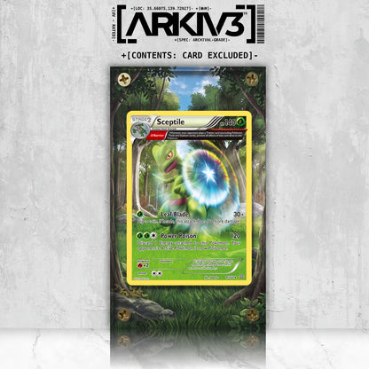 [UNIT: 9/160] // Sceptile Extended Art Display Case - Raw