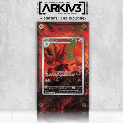 [UNIT: 205/197] // Scizor Extended Art Display Case - Raw