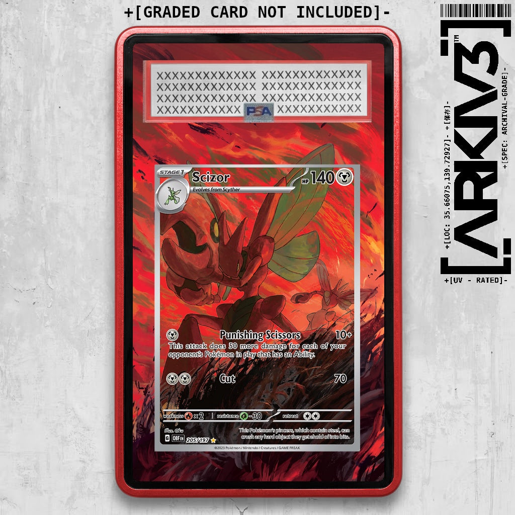 ARKIV3 PSA graded front - Red