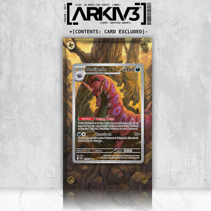 [UNIT: 134/86] // Scolipede Extended Art Display Case - Raw