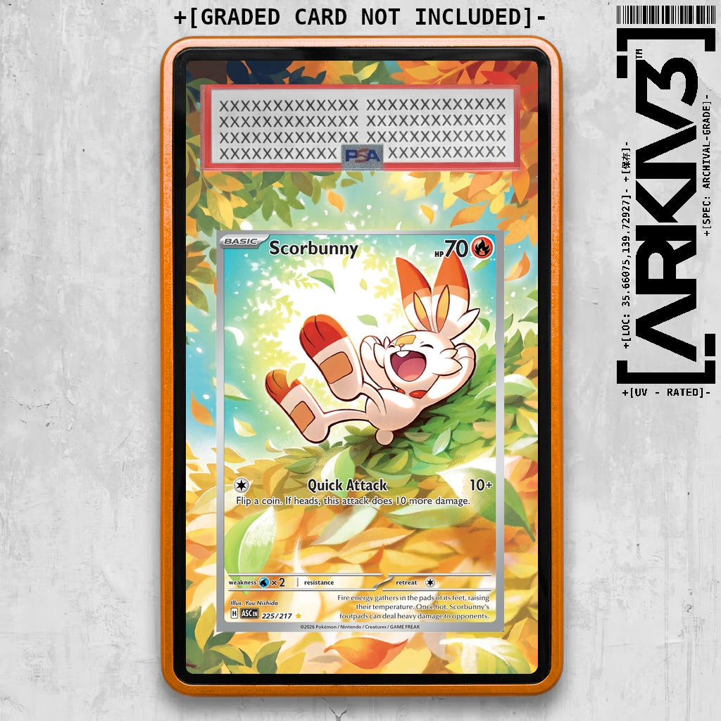 ARKIV3 PSA graded front - Orange