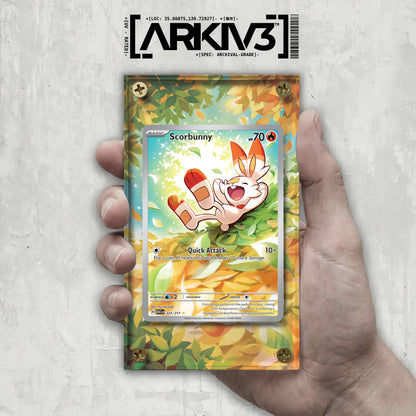 [UNIT: 225/217] // Scorbunny Extended Art Display Case - Raw