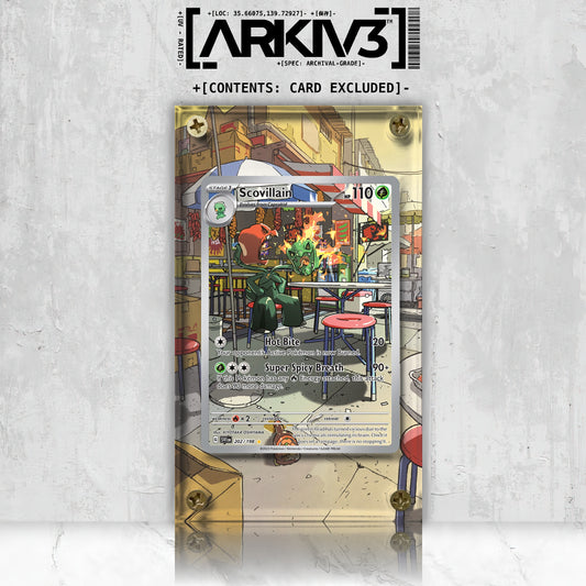 [UNIT: 202/198] // Scovillain Extended Art Display Case - Raw