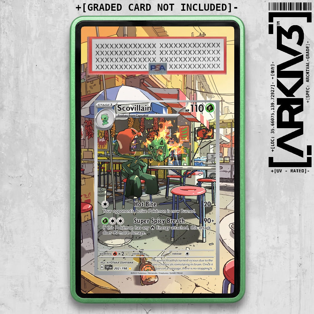 ARKIV3 PSA graded front - Green