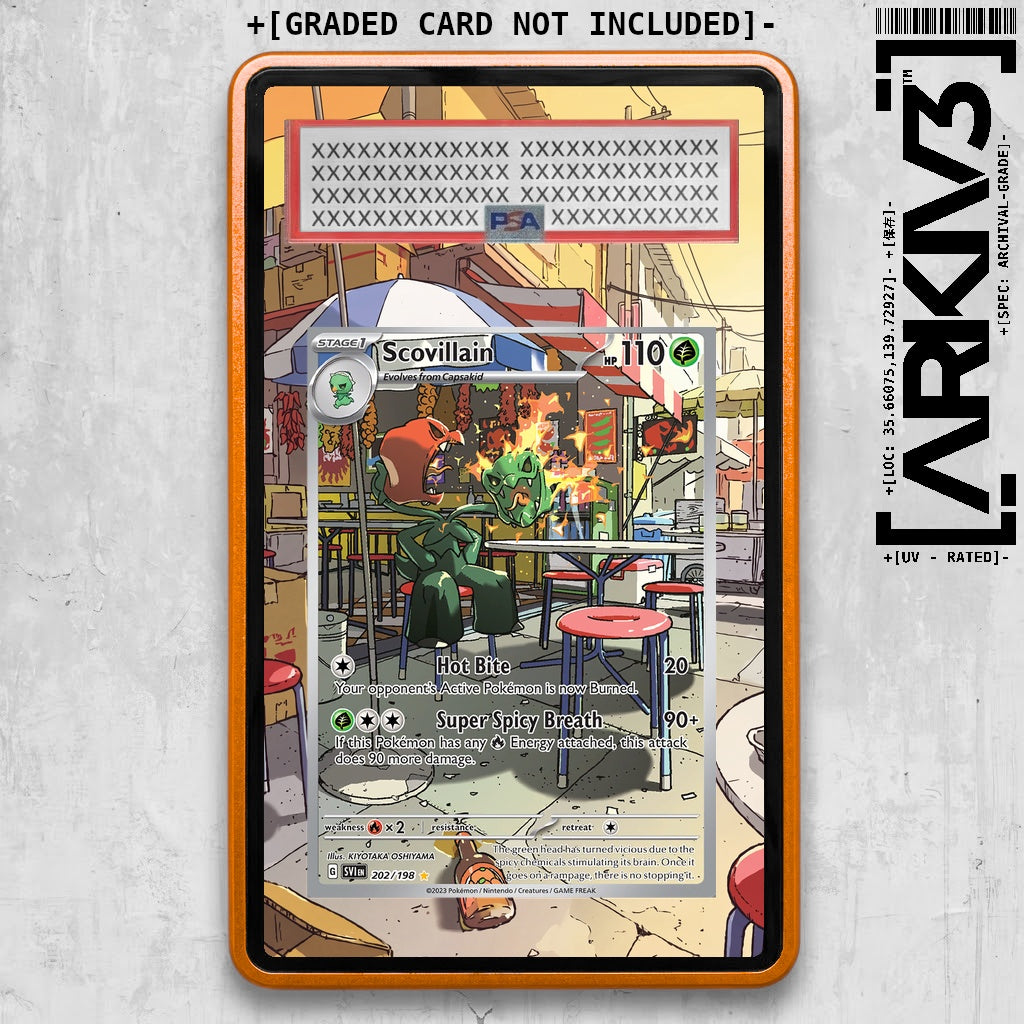 ARKIV3 PSA graded front - Orange