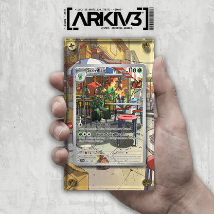 [UNIT: 202/198] // Scovillain Extended Art Display Case - Raw