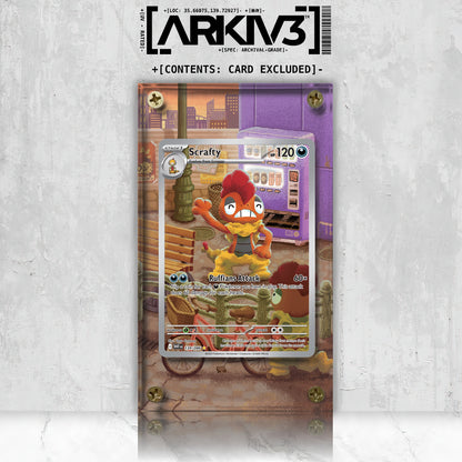 [UNIT: 139/86] // Scrafty Extended Art Display Case - Raw