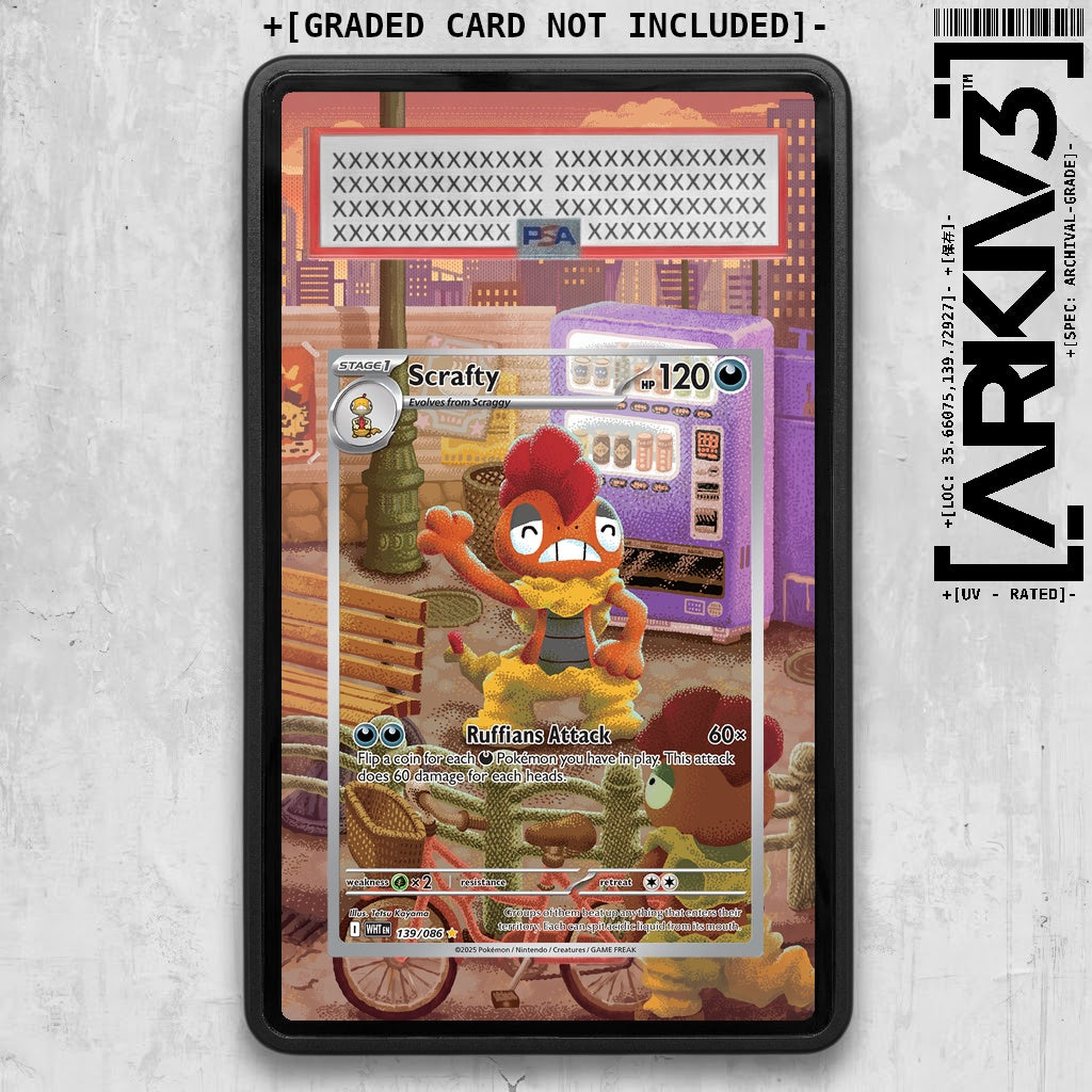ARKIV3 PSA graded front - Black