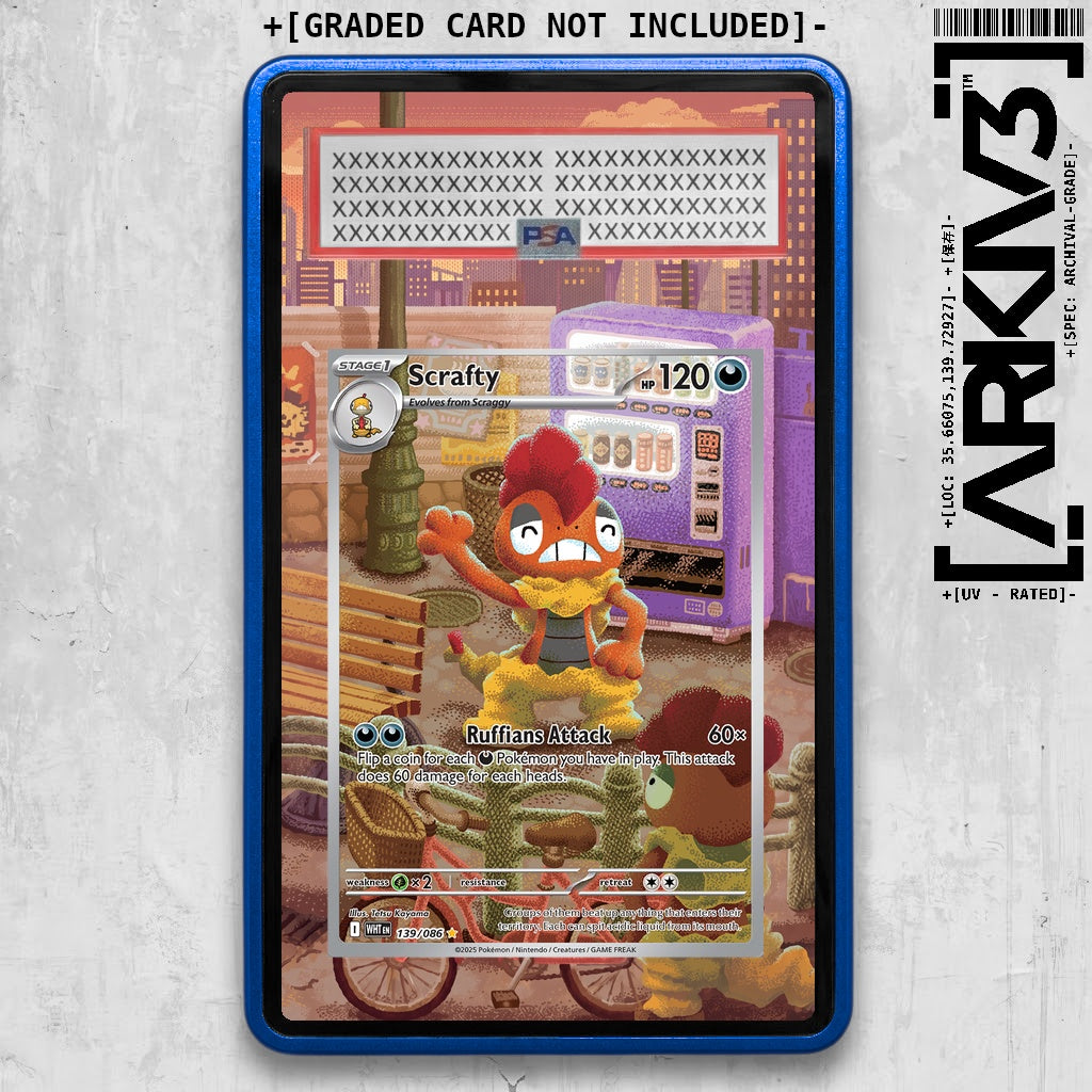 ARKIV3 PSA graded front - Blue