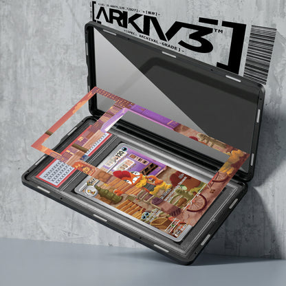 ARKIV3 PSA graded exploded mockup