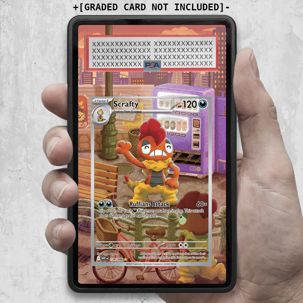 ARKIV3 PSA graded hand mockup