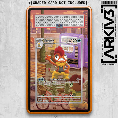 ARKIV3 PSA graded front - Orange