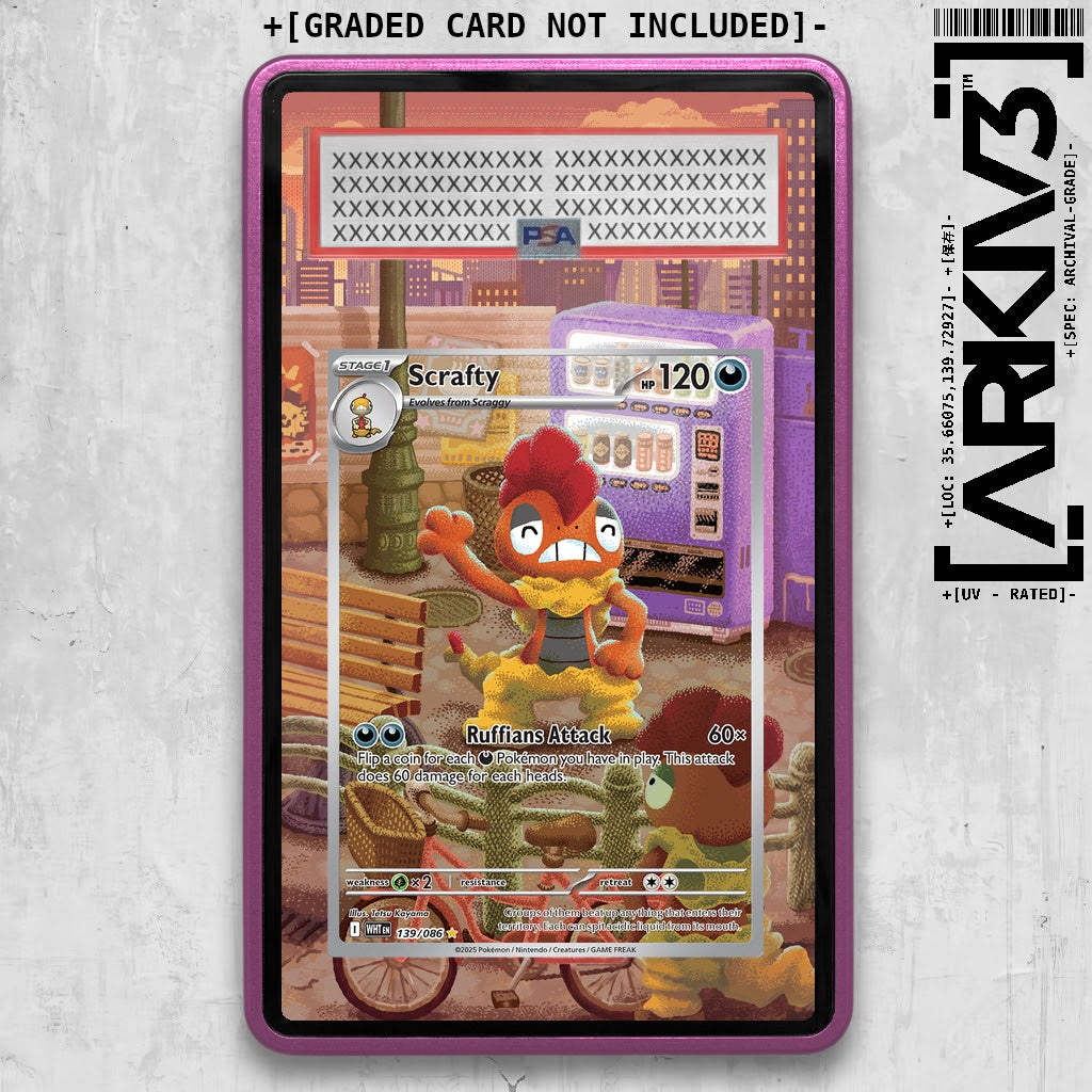 ARKIV3 PSA graded front - Purple