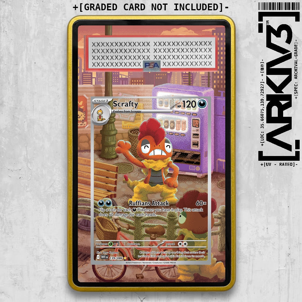 ARKIV3 PSA graded front - Yellow