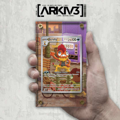 [UNIT: 139/86] // Scrafty Extended Art Display Case - Raw