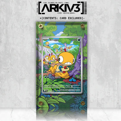 [UNIT: 138/86] // Scraggy Extended Art Display Case - Raw