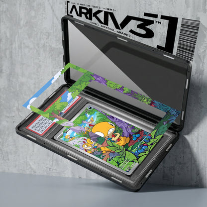 ARKIV3 PSA graded exploded mockup