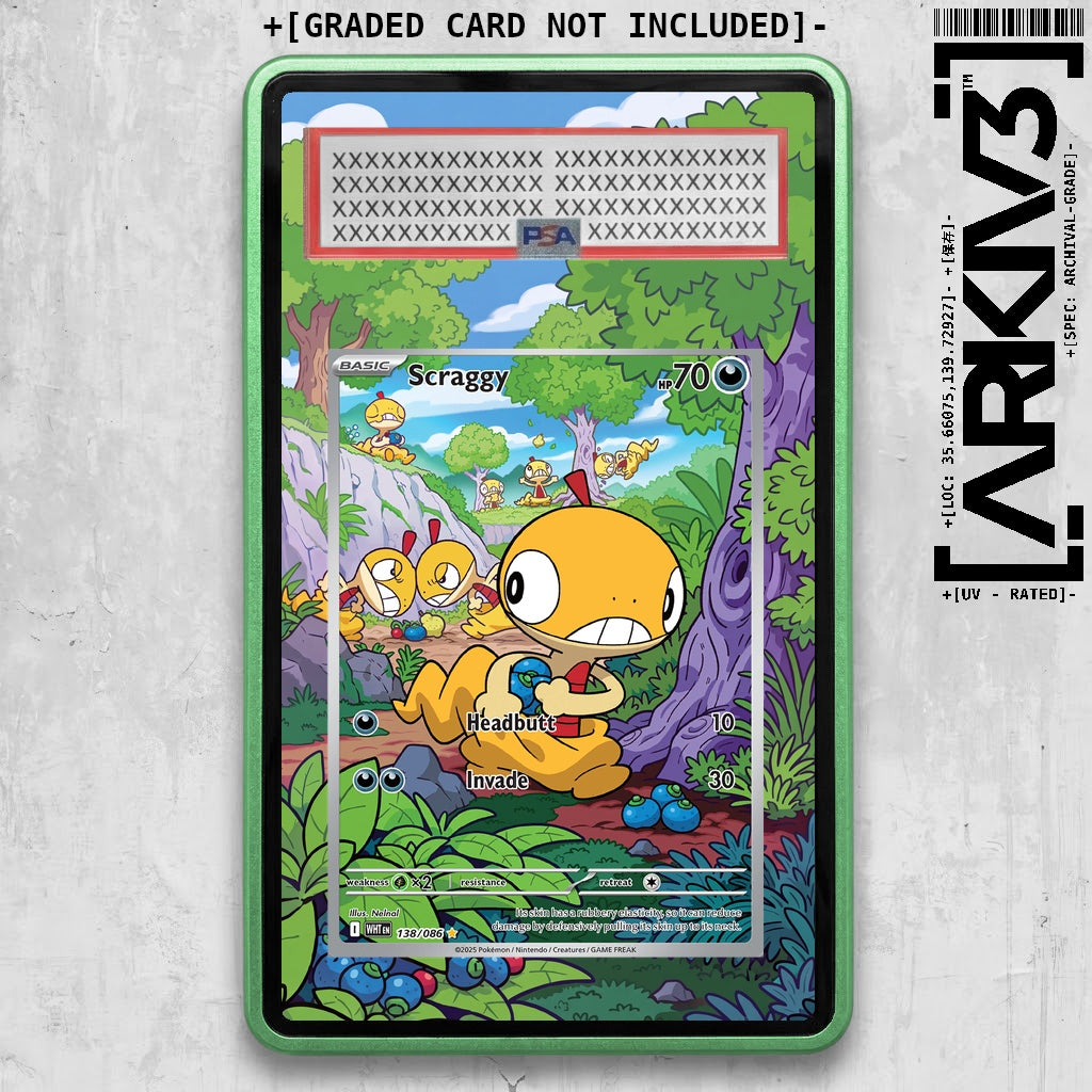 ARKIV3 PSA graded front - Green