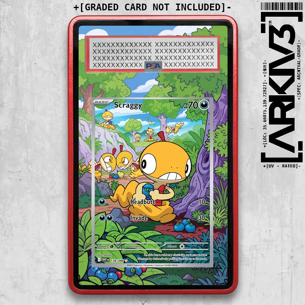 ARKIV3 PSA graded front - Red
