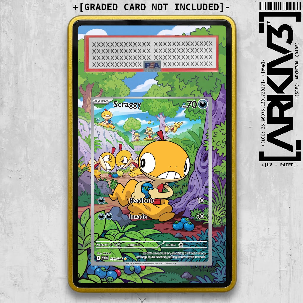 ARKIV3 PSA graded front - Yellow