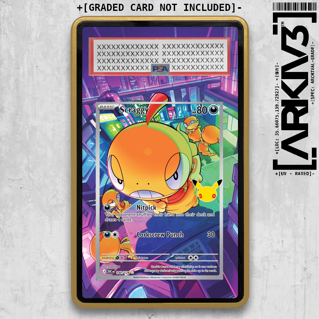 ARKIV3 PSA graded front - Gold